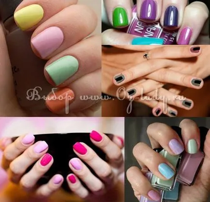 Модни Nails и рисунки върху ноктите пролет лято 2013