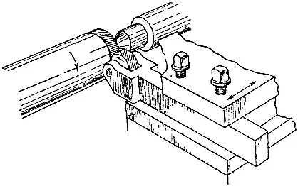 Suprafețele knurling canelate