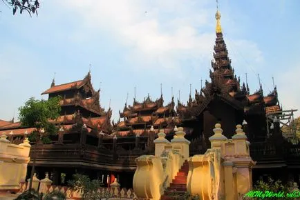 Myanmar Mandalay - orașul profeției lui Buddha