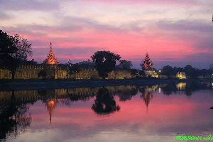 Myanmar Mandalay - orașul profeției lui Buddha