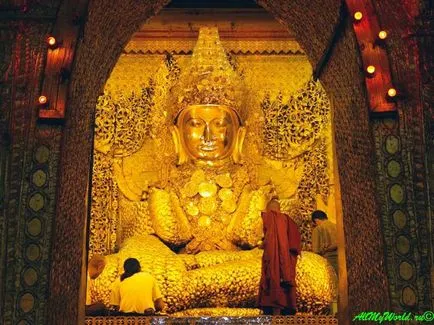 Мианмар Mandalay - градът на пророчеството на Буда
