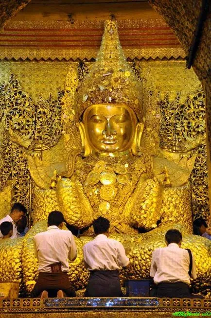 Myanmar Mandalay - orașul profeției lui Buddha