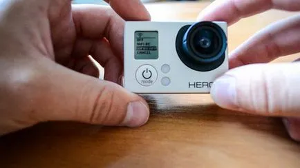Setare aparat foto conexiune Wi-Fi de acțiune GoPro hero3