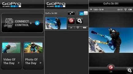 Настройване на WiFi връзка за действие камера GOPRO hero3