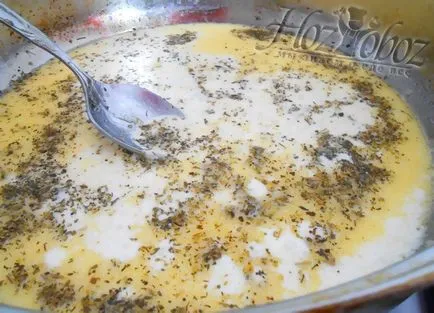 Ez az olasz tészta tejszínes mártással, hozoboz - ismerjük mind az étel