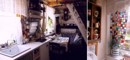 В'язані штори для кухні - ламбрекени, штори-кафе і фіранки (фото) (штори) В'язані штори для кухні - ламбрекени, штори-кафе і фіранки (фото)