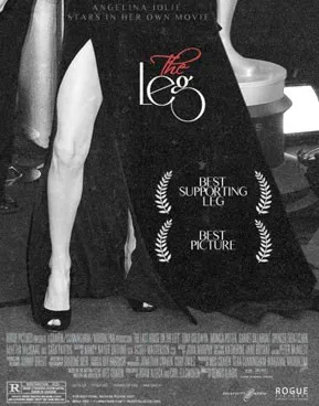 крак на Анджелина Джоли, Netlore Andzhelina Dzholi, Холивуд, Оскар, актриса, церемония по награждаване, крака,
