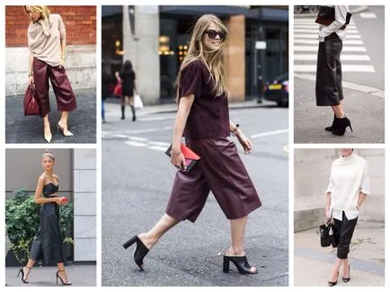 Merészen viselnek nadrágot culottes - a trend az idén,