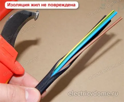 Нож за източване на петата 1000V VDE - електротехник в къщата
