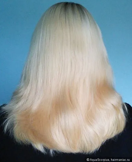 Catina nebunie blondirovannyh de îngrijire a părului