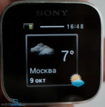 Áttekintés sony SmartWatch nem csak egy órát android