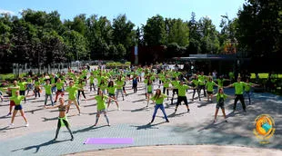 Szervezése a flash mob Moszkvában