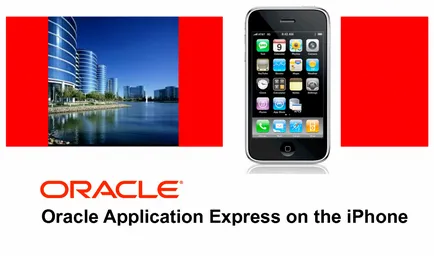 Oracle Application Express - care este vârful, vârful