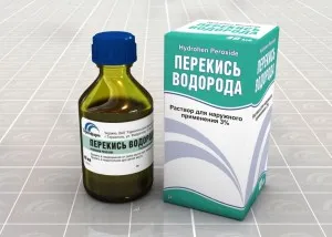 Освітлення волосся перекисом водню