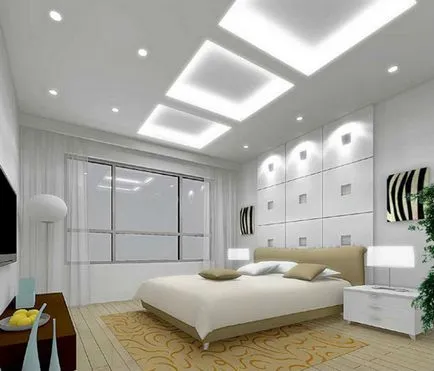 Осветление в спалнята (със снимка на интериорния дизайн)