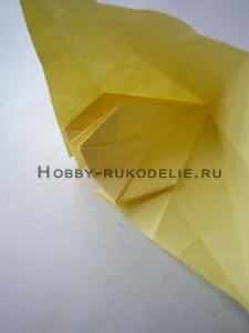 Хобі (рукоділля своїми руками) вишивка, в'язання - архів блогу - кусудама своїми руками супершар (Опускаємо «носик» вниз) Хобі (рукоділля своїми руками) вишивка, в'язання - архів блогу - кусудама своїми руками супершар