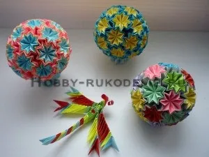 Хобі (рукоділля своїми руками) вишивка, в'язання - архів блогу - кусудама своїми руками супершар (супершар) Хобі (рукоділля своїми руками) вишивка, в'язання - архів блогу - кусудама своїми руками супершар
