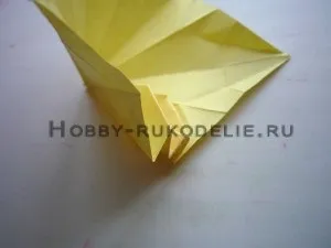 Хобі (рукоділля своїми руками) вишивка, в'язання - архів блогу - кусудама своїми руками супершар (Опускаємо «носик» вниз) Хобі (рукоділля своїми руками) вишивка, в'язання - архів блогу - кусудама своїми руками супершар