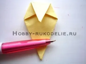 Хобі (рукоділля своїми руками) вишивка, в'язання - архів блогу - кусудама своїми руками супершар (Опускаємо «носик» вниз) Хобі (рукоділля своїми руками) вишивка, в'язання - архів блогу - кусудама своїми руками супершар