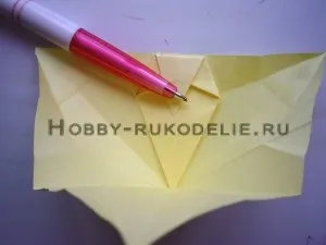 Хобі (рукоділля своїми руками) вишивка, в'язання - архів блогу - кусудама своїми руками супершар (Опускаємо «носик» вниз) Хобі (рукоділля своїми руками) вишивка, в'язання - архів блогу - кусудама своїми руками супершар