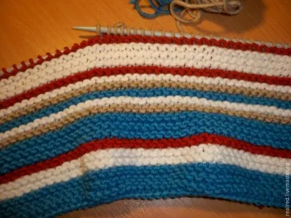 Вяжем спицами просту шапку - ярмарок майстрів - ручна робота, handmade (голка з широким вушком) Вяжем спицами просту шапку - ярмарок майстрів - ручна робота, handmade