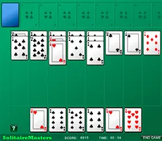 Solitaire játék, online játékok ingyen pasziánsz