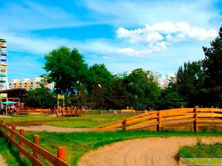 Parcul „Planeta“ în Astrahan - atracții pentru copii