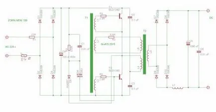 Elektronikus transzformátor megváltozása - május 1, 2015 - Studio diy