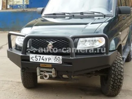 Предна броня за UAZ Patriot с ръцете си