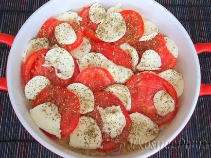 Pie mozzarellával és paradicsommal „Caprese”