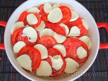 Pie mozzarellával és paradicsommal „Caprese”