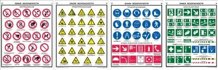 Plakátok és jelentése Munkabiztonsági és polgári védelmi Jekatyerinburg