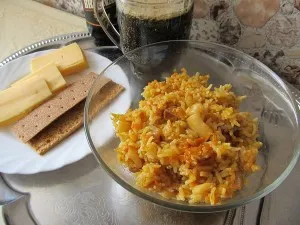 Pilaf burgonya, a legjobb receptek