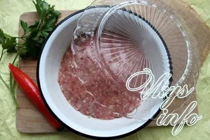 Pleskavitsa szerb recept egy fotó