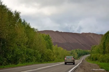 Пътуването до планина Vetlan (Перм територия) на