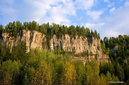 Пътуването до планина Vetlan (Перм територия) на