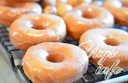 Donuts a sütőben recept lépésről lépésre fotók