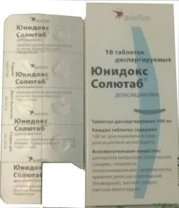Юнідокс солютаб і алкоголь сумісність, інструкція (солютаб) Юнідокс солютаб і алкоголь сумісність, інструкція