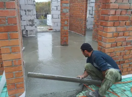 Залити цокольний поверх бетоном фото і відео (цокольним) Залити цокольний поверх бетоном фото і відео