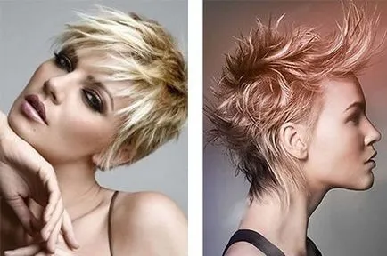 Hairstyle Art besporyadok- pas cu pas de crearea de variații