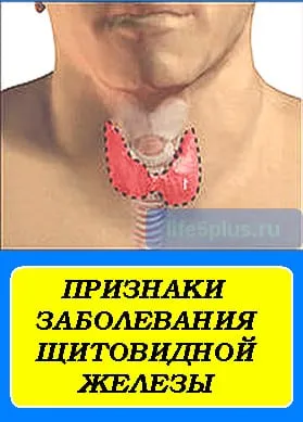 Ознаки захворювання щитовидної залози