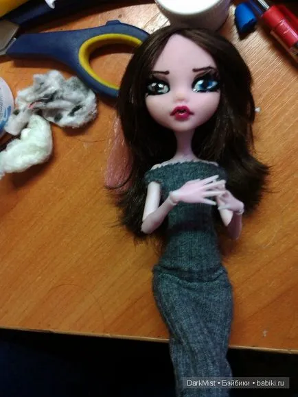 Am continua să învețe să facă ooak Monster High