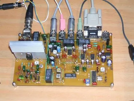 Простий одноплатний sdr трансивер (RV6LNF колишній позивний Зараз) Простий одноплатний sdr трансивер