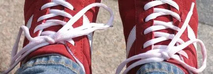Различни методи за обвързване връзките на комплектите за обувки