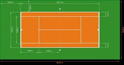 tenis de masă Dimensiuni cum să facă propriile lor mâini, standardul pentru masa plic stradă pong, marcarea și