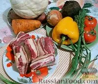 Рецепта за вкусна подхранваща борш с месо на