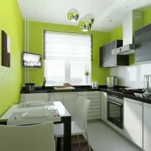 Зелені шпалери на кухні 55 стильних ідей і фото (зелені) Зелені шпалери на кухні 55 стильних ідей і фото