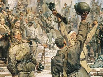 Руската история е построен памет на победата 
