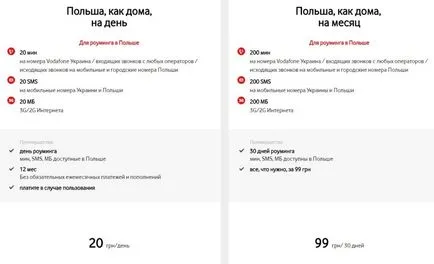 Роуминг цени при пътуване украински мобилни оператори едновременно