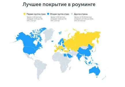 Роуминг цени при пътуване украински мобилни оператори едновременно